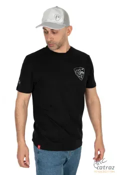 Fox Rage Limited Edition Pike Black T-Shirt - Csuka Mintás Horgász Póló