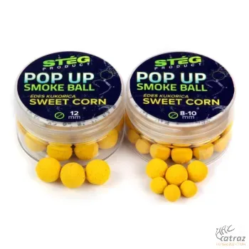 Stég Product Pop-Up Smoke Ball 12mm Sweet Corn - Stég Édes Kukorica Pop-Up Csali