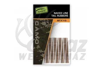 Fox Edges Camo Naked Line Tail Rubbers - Gumihüvely