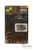 Fox Ólomkapocs Készlet - Power Lead Clip Kit Edges Camo Készlet Méret: 7