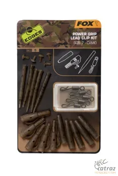 Fox Ólomkapocs Készlet - Power Lead Clip Kit Edges Camo Készlet Méret: 7