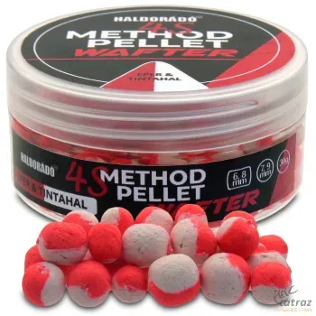 Haldorádó 4S Method Pellet Wafter 6-8 mm Eper & Tintahal - Haldorádó Wafter Csali