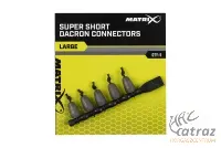 Matrix Super Short Dacron Connectors Large - Nagy Csatlakozó Rakós Botos Szerelékhez