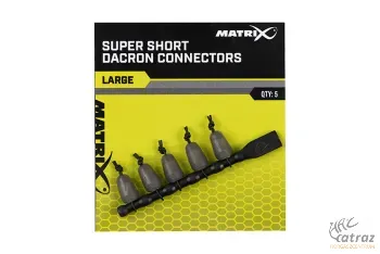 Matrix Super Short Dacron Connectors Large - Nagy Csatlakozó Rakós Botos Szerelékhez