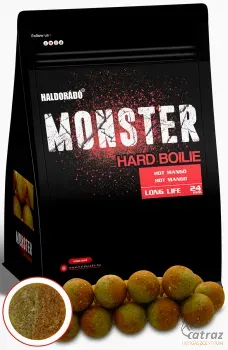 Haldorádó Monster Hard Boilie 24+ mm Hot Mangó - Haldorádó Kemény Bojli