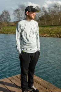 Matrix UV Protective Long Sleeve T-Shirt Méret: S - Matrix UV Álló Horgász Hosszú Ujjú Póló