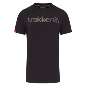 Trakker CR Logo T-shirt Black Camo 2XL - Trakker Póló