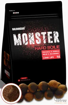 Haldorádó Monster Hard Boilie 24+ mm Tintahal & Áfonya - Haldorádó Kemény Bojli