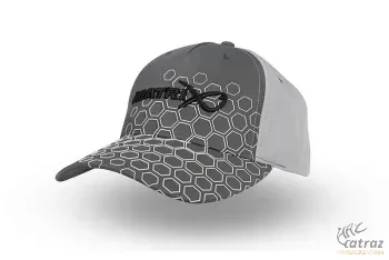 Matrix Hex Print Baseball Cap Grey - Matrix Szürke Baseball Sapka