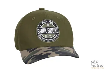 Prologic Ruházat Bank Bound Camo Baseball Sapka Green/Camo