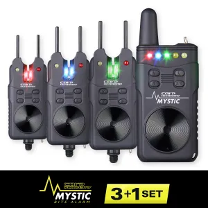 Carp Academy Mystic - Elektromos Kapásjelző Szett 3+1