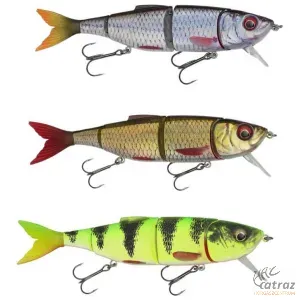 Savage Gear Wobbler 4Play V2 Liplure 13,5cm 18 gramm Slow Float Firetiger - 4 Részes Gumi Wobbler