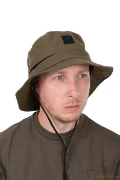 Fox Khaki Boonie Bucket Hat - Fox Széles Horgász Kalap