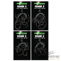 Korda Krank X Méret: 4 - Korda Krank-X Erősített Pontyozó Horog