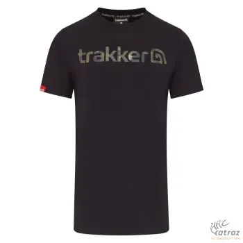 Trakker CR Logo T-shirt Black Camo 3XL - Trakker Póló