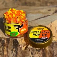 Feedermánia River Larva Pop-Up Cheddar Vajsav 2026 - Feedermánia Folyóvízi Pop Up XS Extra Small 2026