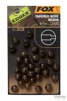 Fox Gumigolyó Edges Camo Tapered Beads 6mm 30db/cs CAC770