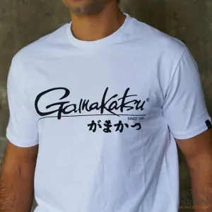 Gamakatsu Classic JP White T-Shirt - Gamakatsu Horgász Póló