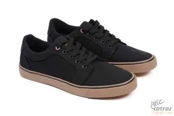Fox Black Canvas Shoe Méret: 44 - Fox Vászon Horgász Cipő