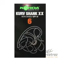 Korda Kurv Shank XX Méret: 2 - Korda Kurv Shank Extra Erős Pontyozó Horog