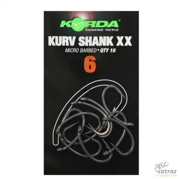 Korda Kurv Shank XX Méret: 2 - Korda Kurv Shank Extra Erős Pontyozó Horog