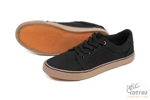 Fox Black Canvas Shoe Méret: 44 - Fox Vászon Horgász Cipő