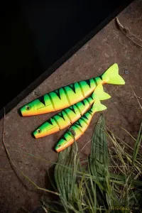 Fox Rage Gumihal - Fox Rage Pro Shad Jointed Műcsali 14cm - Fire Tiger UV