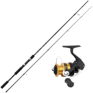 Horgász Szett - Shimano FX XT 2,10m 7-21g + Shimano FX 2500 FC - Pergető Szett