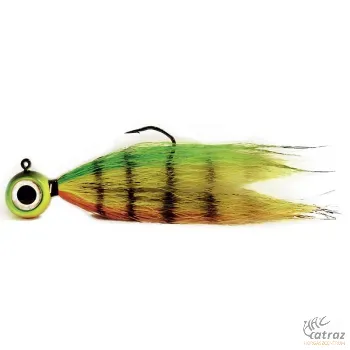 Jig Head VMC Moon Tail 7158 Firetiger 3,5g 2db/cs - VMC Szoknyás Jigfej Gumihalhoz