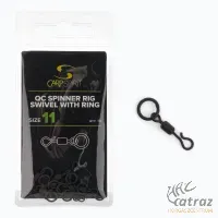 Carp Spirit Spinner Rig Swivel With Ring Méret: 11 - Carp Spirit Forgó Ronnie Righez