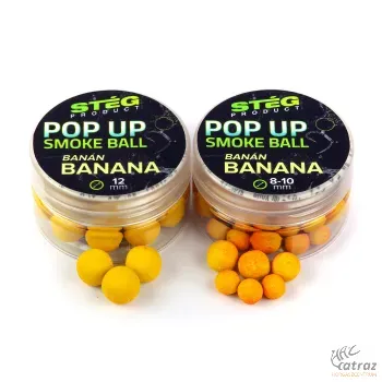 Stég Product Pop-Up Smoke Ball 12mm Banana - Stég Banános Pop-Up Csali
