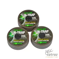 Korda N-Trap Semi Stiff Hookling Zöld 15lb 20 méter - Korda Bevonatos Előkezsinór