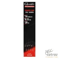 Gamakatsu Pro Commercial Power Carp Eyed Ready Rig - Előkötött Horog 14-es Méretű Horoggal Csaligyűrűvel