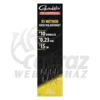 Gamakatsu Pro Commercial XS Method Eyed Ready Rig - Előkötött Horog 10-es Méretű Horoggal Csalitüskével