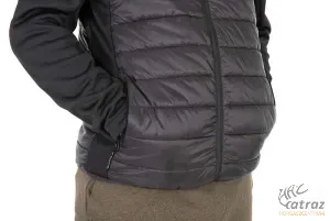 Fox Collection Hybrid Jacket Black/Orange L - Fekete/Narancs Horgász Kabát