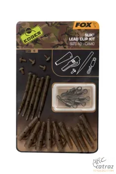 Fox Silt Lead Clip Kit Edges Camo Ólomkapocs Szerelék 10-es Forgóval