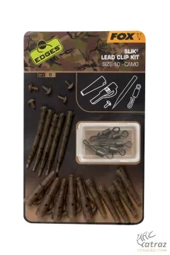 Fox Silt Lead Clip Kit Edges Camo Ólomkapocs Szerelék 10-es Forgóval