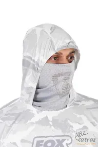 Fox Rage Kapucnis UV Álló Felső Méret: M - Fox Rage Hooded Light Camo Top