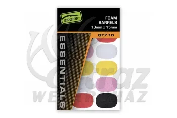 Fox Edges 10x15mm Foam Barrels - Mixed Colour