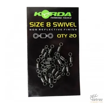 Korda Swivels Forgó Ólomhoz - Méret: 8-as 20 db/csomag