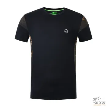 Korda LE Cut Tee Black - Korda Horgász Póló