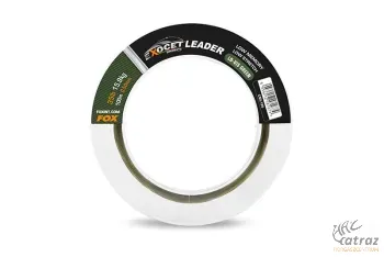 Fox Lo-Vis Green Előtétzsinór 0,50mm - Fox Exocet Pro Leader 35 lb 100 méter
