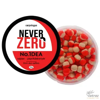 Never Zero No.1DEA Vajsav-Paprikás kenyér Duo Wafter Csali 8mm - NeverZero Wafters Vajsav-Paprikáskenyér No IDEA