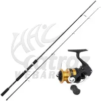 Horgász Szett - Shimano FX XT 2,70m 10-30g + Shimano FX 4000 FC - Pergető Szett