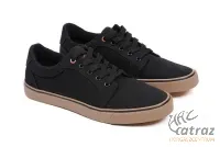 Fox Black Canvas Shoe - Fox Vászon Horgász Cipő
