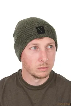 Fox Beanies Green/Black - Fox Zöld/Fekete Normál Téli Sapka