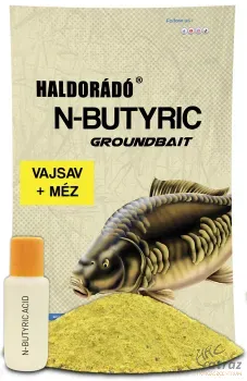 Haldorádó N-Butyric Groundbait Vajsav + Méz - Vajsavas Melegvízi Etetőanyag