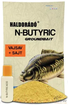 Haldorádó N-Butyric Groundbait Vajsav + Sajt - Vajsavas Melegvízi Etetőanyag