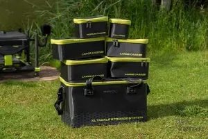 Matrix Feltöltött XL-es Feeer Táska - Matrix EVA XL Loaded Tackle Storage System