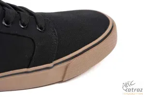 Fox Black Canvas Shoe - Fox Vászon Horgász Cipő